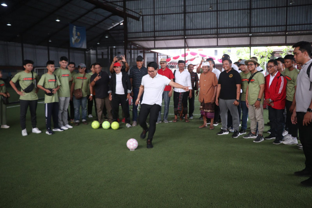 Sekda Adi Arnawa buka Turnamen Futsal Yowana Arya Wang Bang Pinatih Cup V